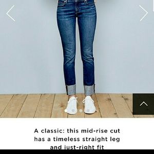Ann Taylor loft modern straight jeans